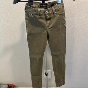 Lucky Brand Women's Green Skinny Jeans